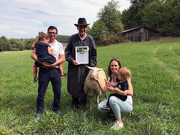 Odenwälder CDU Landtagskanidatin Sandra Funken und Kreisbeigeordneter Andreas Funken